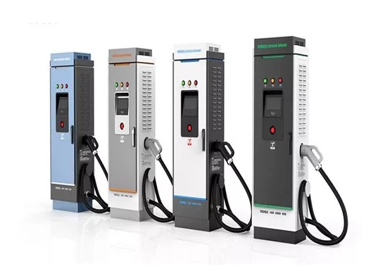 حار بيع Dc Ev محطة شحن Chademo Ccs 60kW شاحن سيارة كهربائي Ocpp Ev Dc شاحن سريع مع جهد إخراج 1000 فولت