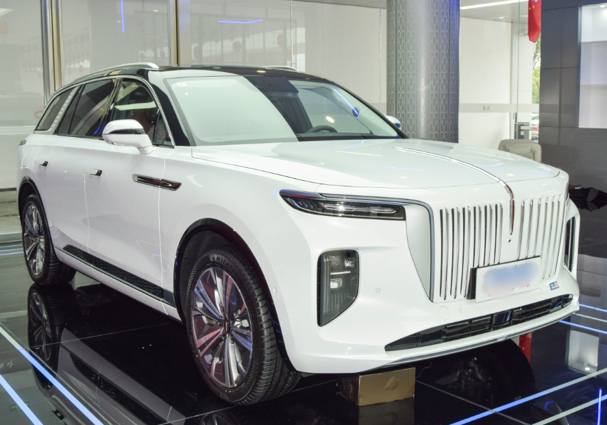 2022 حار بيع Hong Qi E-HS9 EV سيارة عالية الأداء بطارية كبيرة مركبات الطاقة الجديدة