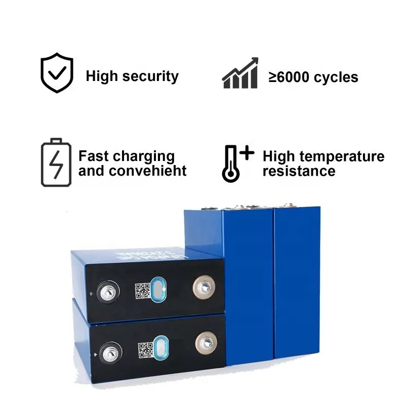 280Ah 3.2v بطاريات فوسفات الليثيوم خلية Lifepo4 3.2V 280ah بطاريات ليثيوم أيون لتخزين الطاقة