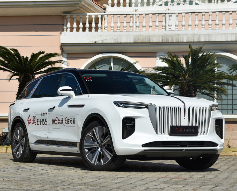 2022 كبيرة SUV HongQi E-HS9 EV محرك ثنائي المحرك عالي الأداء 4WD مركبات الطاقة الجديدة